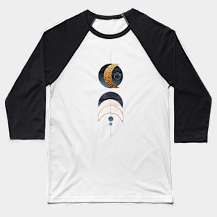 Abstract unique geometrical art design Baseball T-Shirt